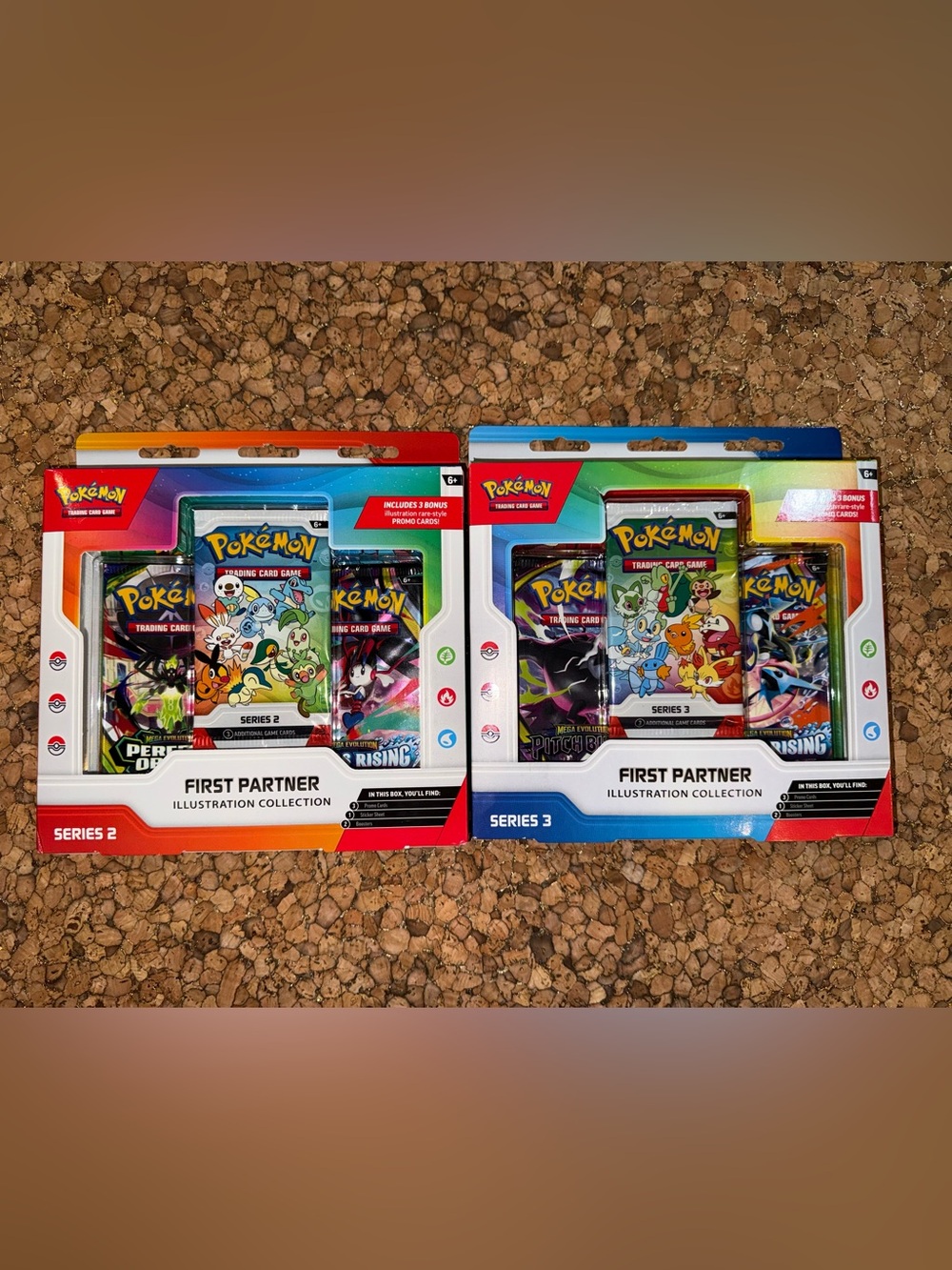 Pokemon First Partner Illustration series 2 and 3